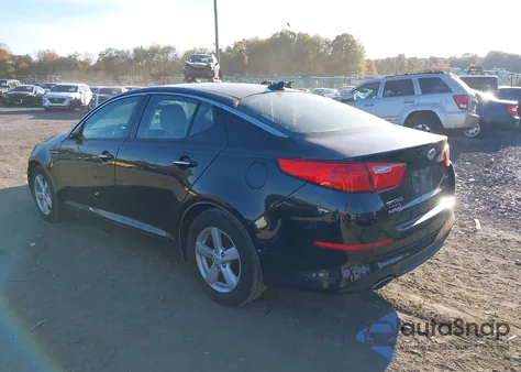 2014 Kia Optima Lx z USA, uszkodzony, nr VIN 5XXGM4A71EG287635